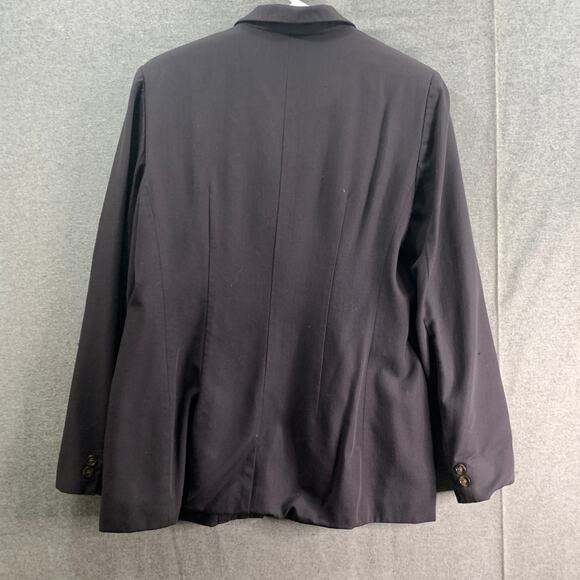 Jones New York Suits Womens Size 14 Black Formal Top Blazer - Picture 2 of 8